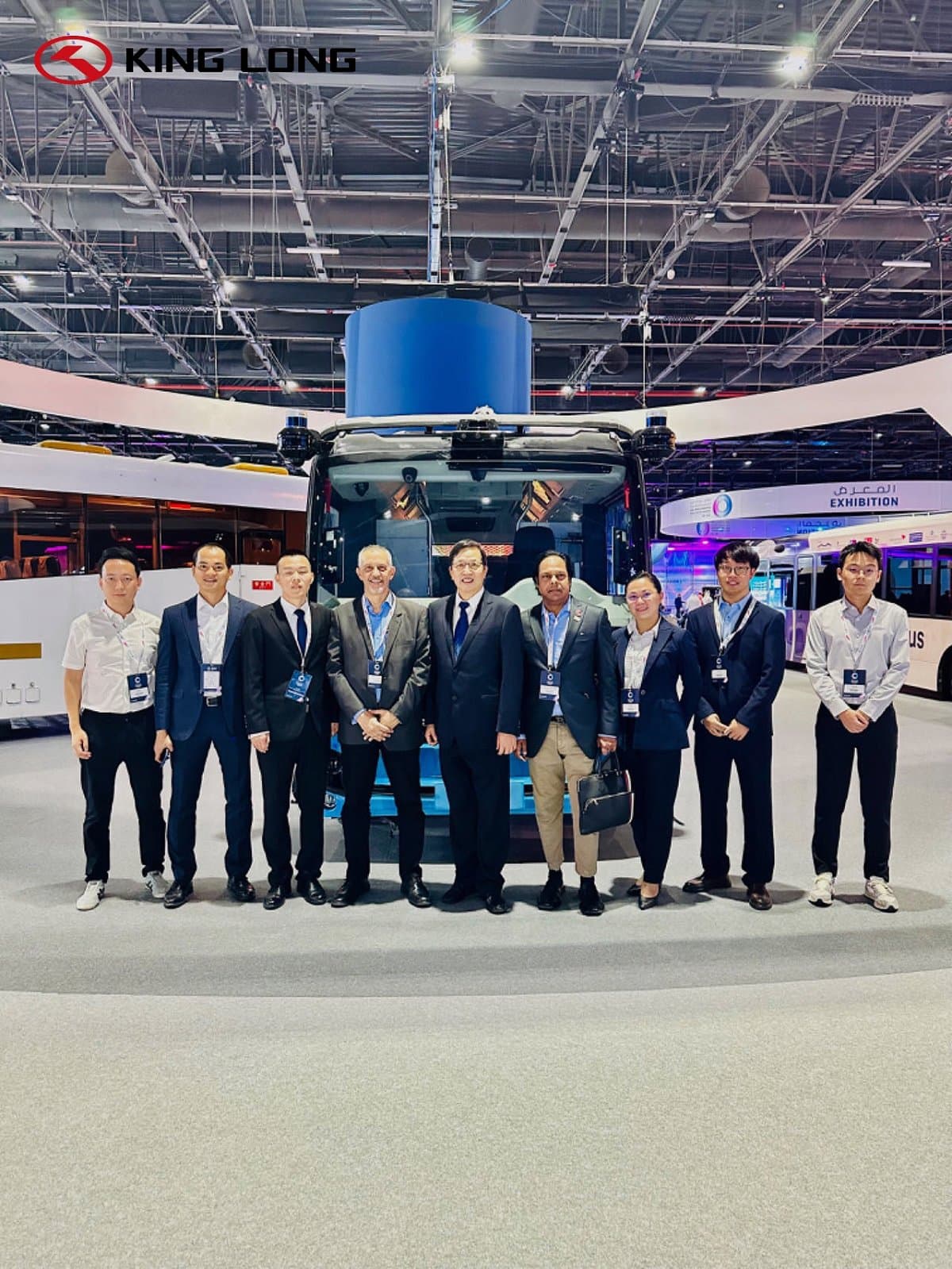 King Long 6601G autonomous micro-circulation bus