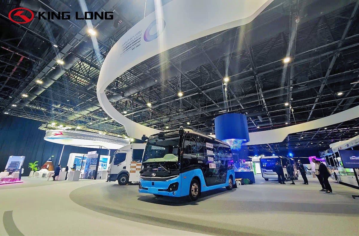 King Long 6601G autonomous micro-circulation bus