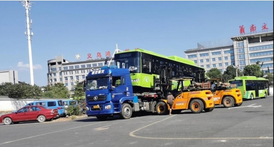 36 Units King Long Full Electric Buses Delivered to Yiwu