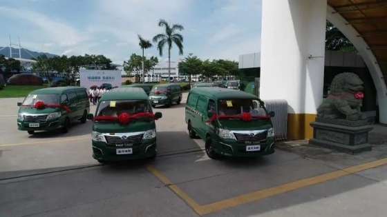 King Long Kingwin Electric Postal Service Vans Delivered for Operation Across China