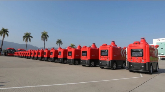 King Long Self-driving Logistics Vehicle Launched in Changshu