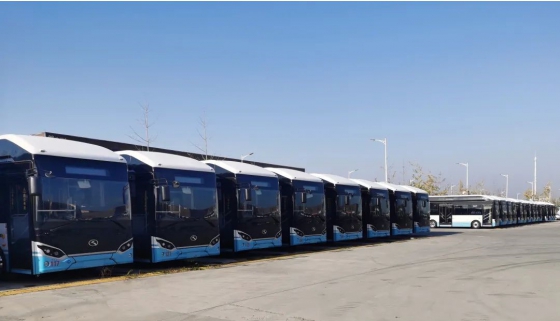 30 King Long Hydrogen Fuel Buses Delivered for Pilot Demonstrative Operation
