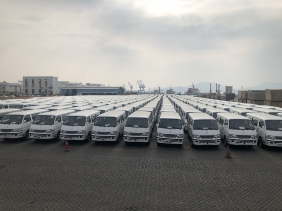 1140 Units of King Long Minvans Exported to Egypt in April