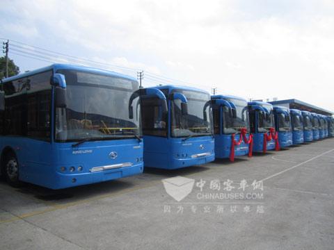 70 King Long City Buses Export to Cyprus