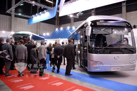 Advanced Kinglong Buses Highlight Busworld Kortrijk