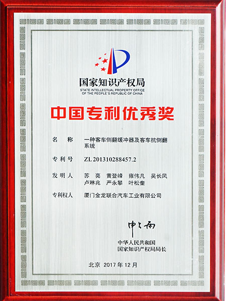 China’s Patent Excellence Award