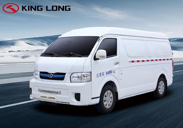 A SOLID PARTNER, AN ALL-ROUND VEHICLE Pure Electric Logistics Van King Long Longyao 8S is now official!