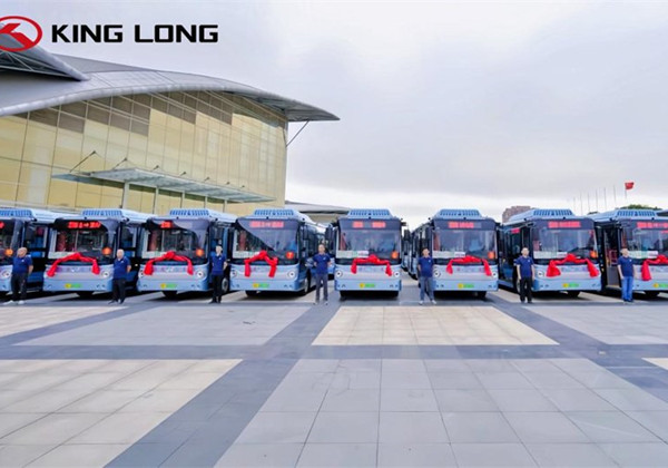 KingLong New Energy Bus successfully delivered to Nan'an